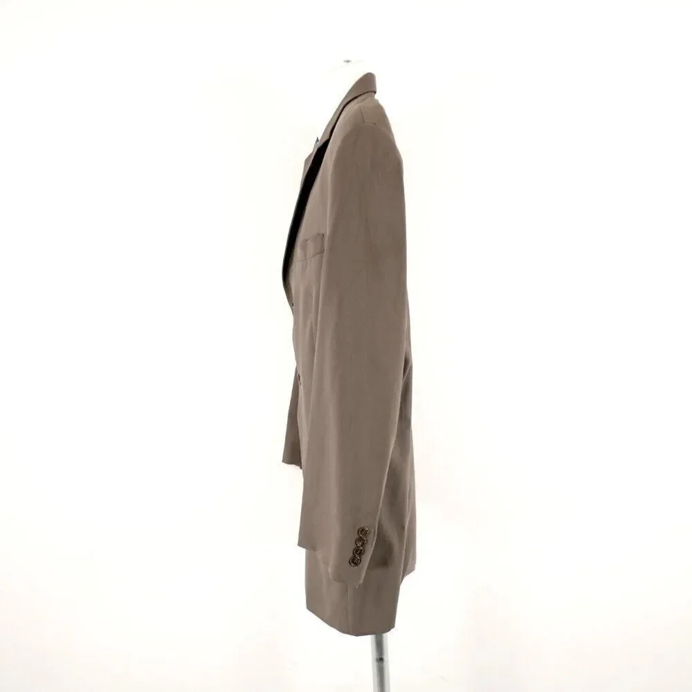 Calvin Klein Wool Beige Blazer 42L 3 Button‎